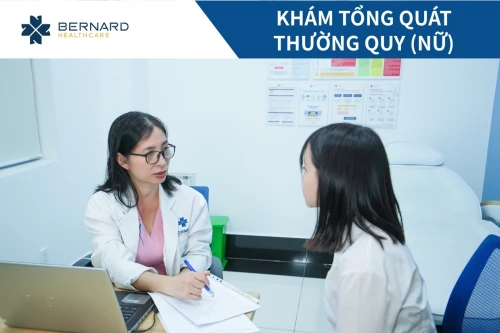 Khám sức khoẻ tổng quát thường quy (Nữ)